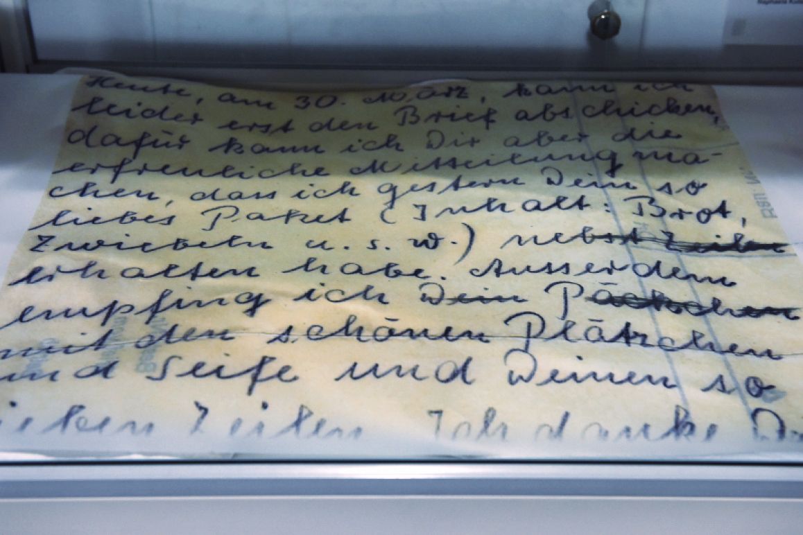 Ausschnitt Installation